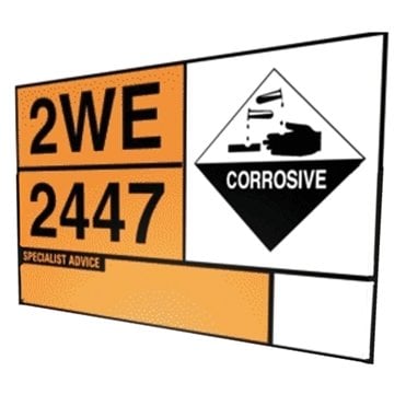 Tanker Plate S/A Foil Sticker