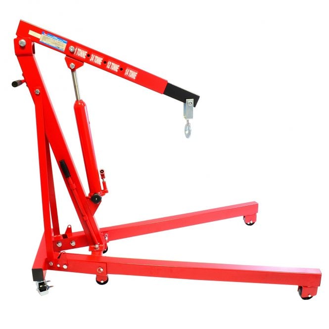 Hilka 1 Tonne Folding Engine Crane