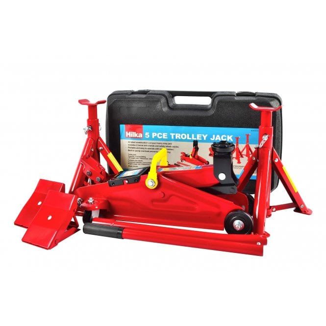 Hilka 2 Tonne Trolley Jack Kit in Case