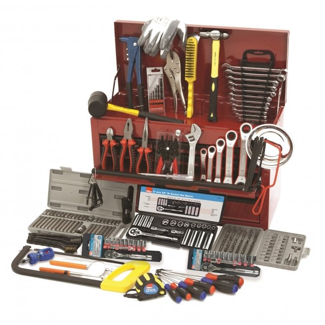 Hilka 270 piece Tool Kit in Heavy Duty Tool Chest