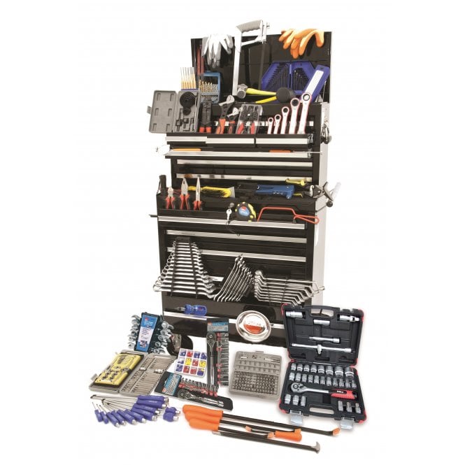 Hilka 489 piece Tool Kit in Pro Chest and Cabinet
