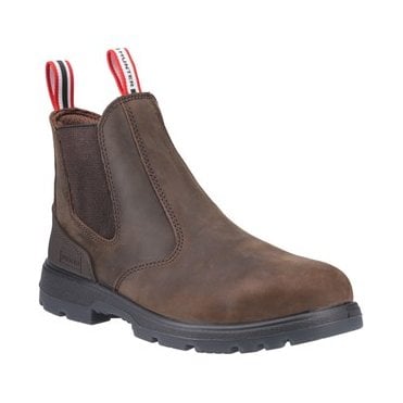 Hunter Safety Twister Chelsea S3S Dealer Boot - Brown