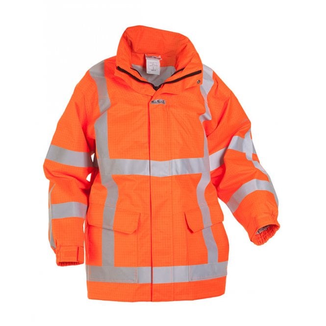 Hydrosoft Hydrosoft Markelo multi sns fr as waterproof parka orange