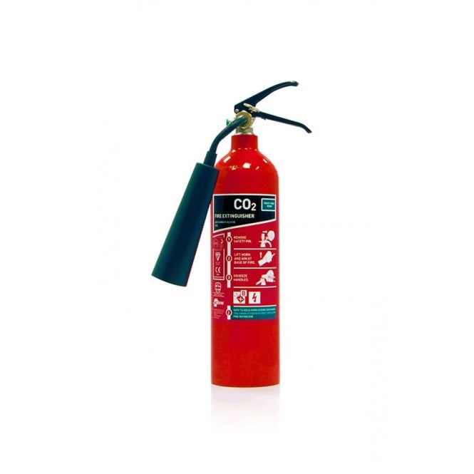 Jactone 2kg Stored Pressure CO2 with Frost Free Horn Premium Fire Extinguisher