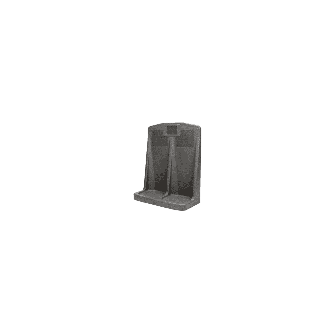 Jactone Double One Piece Extinguisher Stand - Grey
