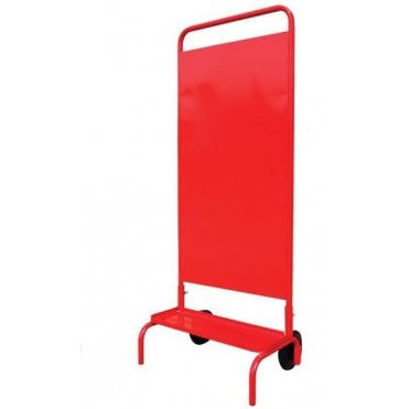 Large Inner Wheeled Site Trolley - 2 Part - Red