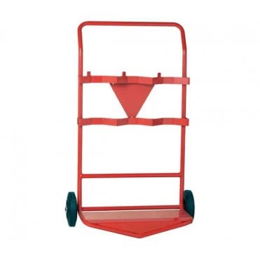 Triple Fire Point Trolley - Holds 3 Extinguishers and 2 Buckets