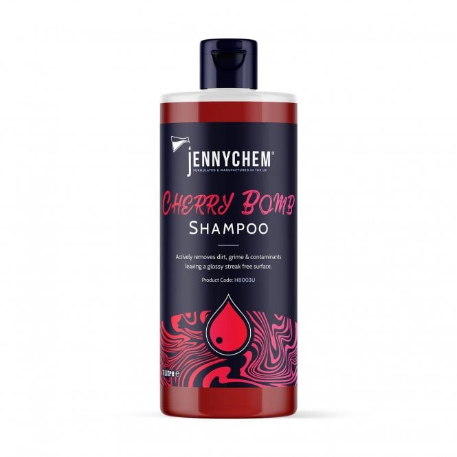 JennyChem Cherry Bomb Shampoo 1ltr - 5ltr