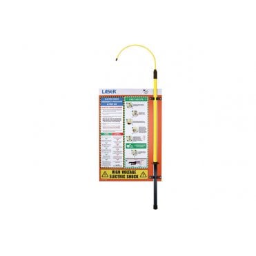 Laser Tools EV First Aid Instructions Storage Board c/w 8740 Rescue pole