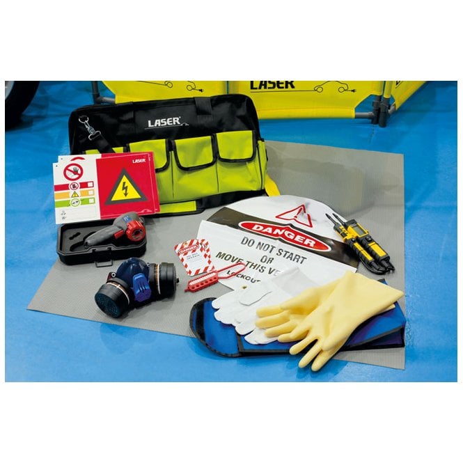 Laser Tools EV Recovery Operators Safety Kit in Storage Bag