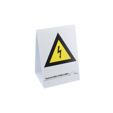 Laser Tools High Voltage Sign (Double Sided)