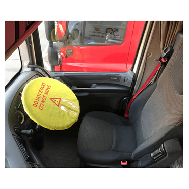 Stretchy Steering Wheel Safety Cover 47cm