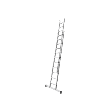 EN131 Professional Aluminum Extension Ladder - Double Extension Ladder 2.8m - 8.5m