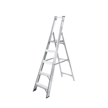 Magnastep Aluminium Platform Step Ladder 1.3m - 3.2m