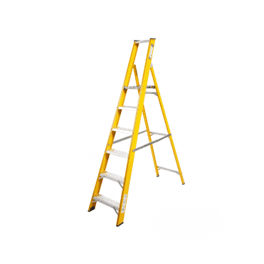 Magnastep Glassfibre Platform Step Ladder 1.3m - 3.2m