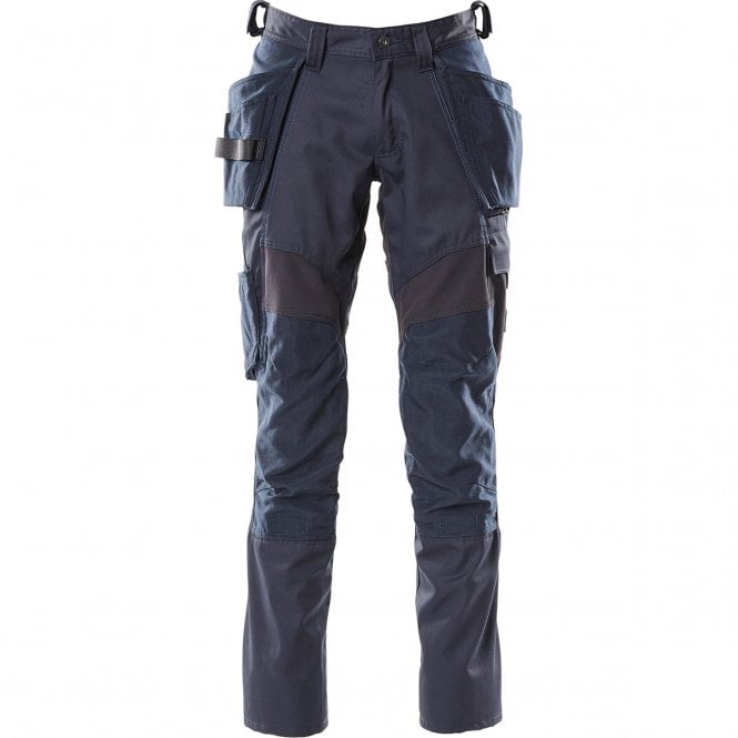 MASCOT  ACCELERATE 18531 Navy Work Trousers with Holster Pockets