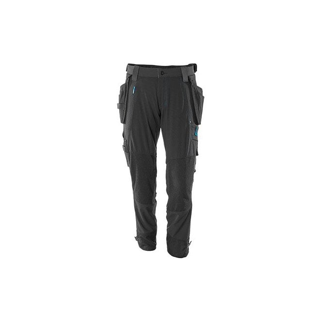MASCOT  ADVANCED 17031 Black Trousers with Holster Pockets