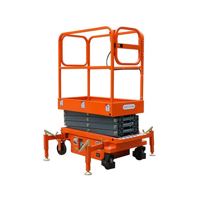Midland Pallet Trucks 3.9m Semi-Electric Aerial Work Platform