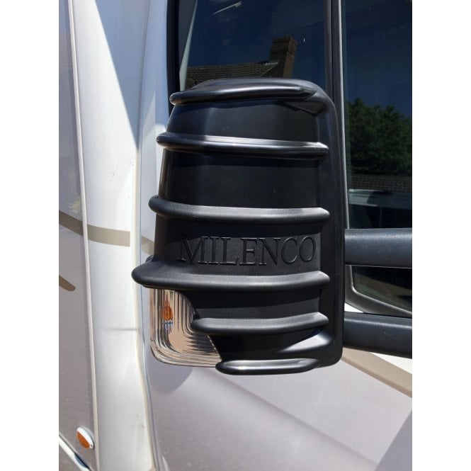 Milenco Mercedes Sprinter Twin Arm Mirror Protector – Black