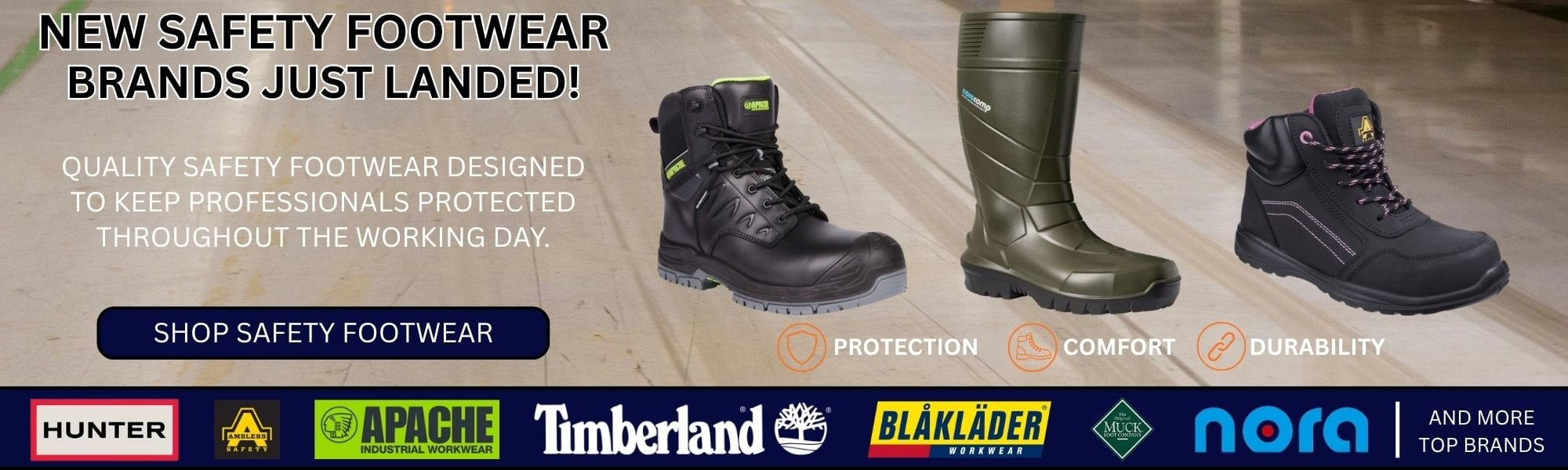 New Safety Footwear