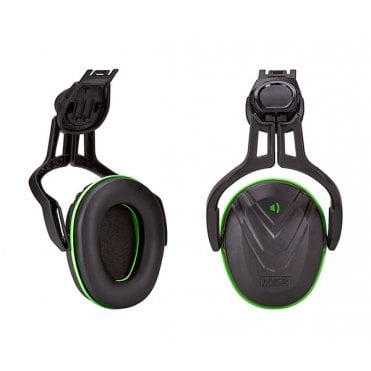 V-GARD HELMET MOUNTED EAR DEFENDER GREEN LOW