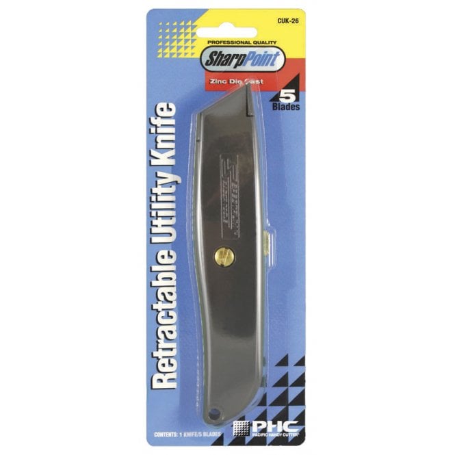 Pacific Handy Cutter Pacific Handy Cutter RETRACTABLE UTILITY KNIFE