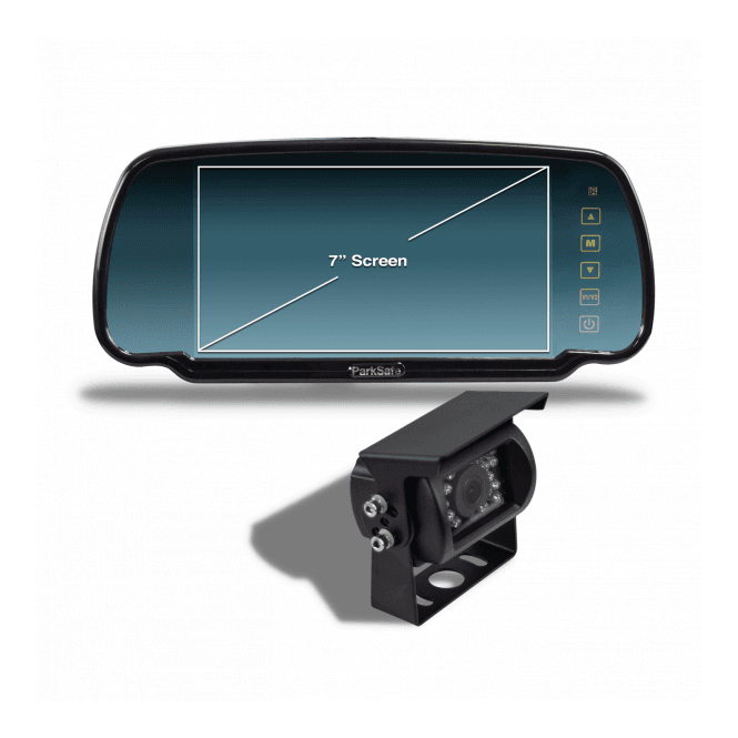 Parksafe Group Heavy Duty Camera and 7inch Mirror Monitor