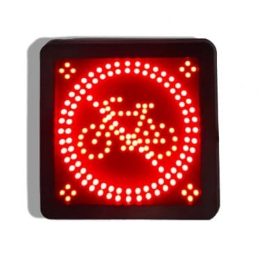 HGV LED Blind Spot Cycle Warning Sign