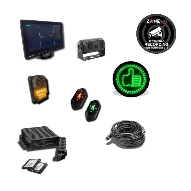 Parksafe Group ZONEAI 1 Camera AI HFR for FLTs