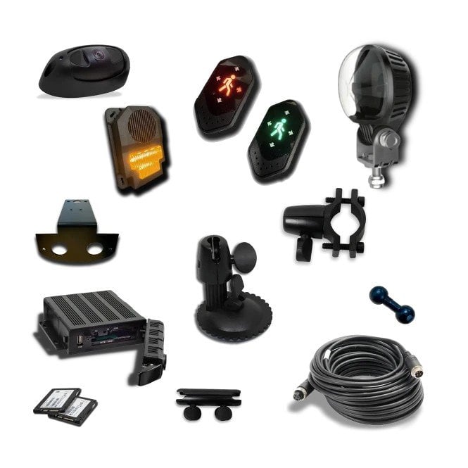 Parksafe Group ZONEAI 1 Camera AI HFR for FLTs with DVR Recording and Auto Uploads