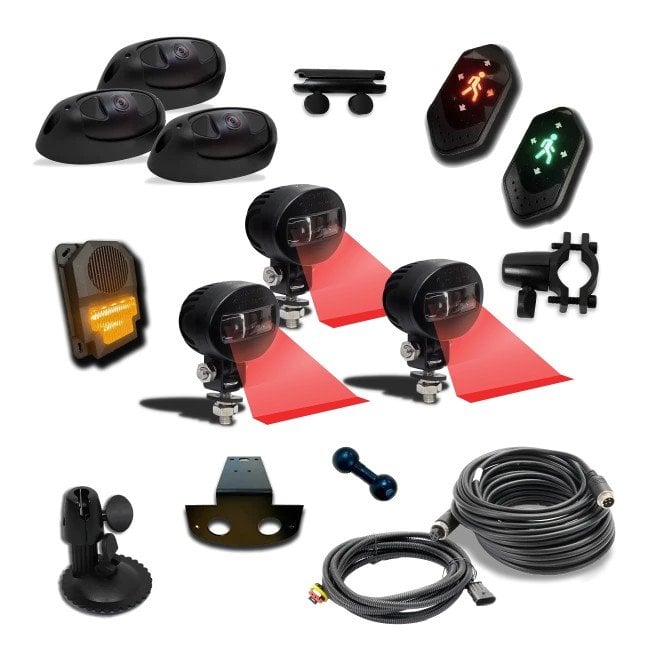 Parksafe Group ZONEAI 3 Camera AI HFR for Large FLTs