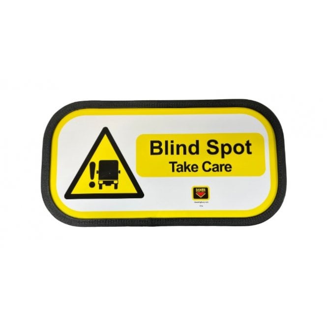 Dawes Highway Safety Premium Blind Spot Take Care Sign - Landscape Large