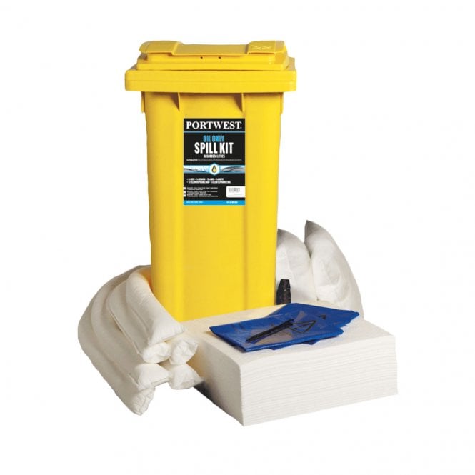 Portwest 120 Litre Oil Only Kit - White