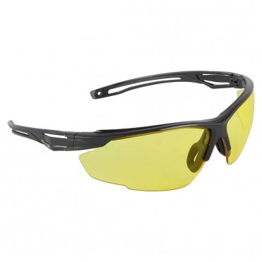 Anthracite Safety Glasses - Amber