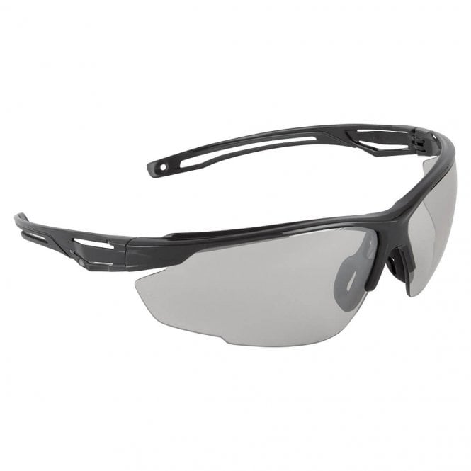 Portwest Anthracite Safety Glasses - Mirror