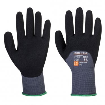 DermiFlex Ultra Glove - Grey/Black - Pack of 12