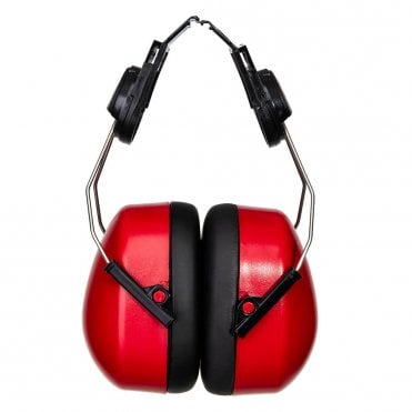 Endurance Clip-On Ear Defenders - Red