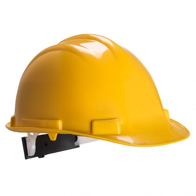 Portwest Expertbase Wheel Safety Helmet - Yellow
