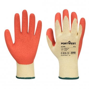 Grip Glove - Latex Orange - Pack of 12