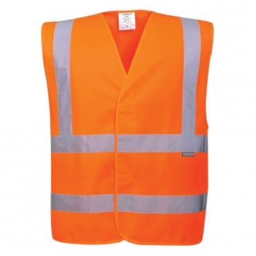 Hi-Vis Band and Brace Vest - Orange