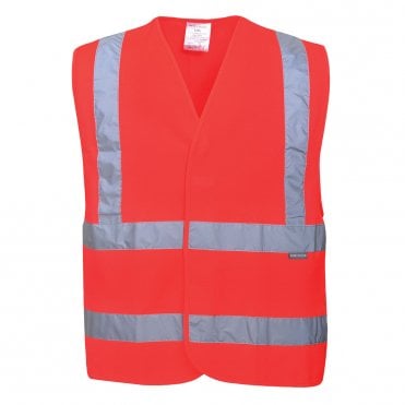 Hi-Vis Band and Brace Vest - Red