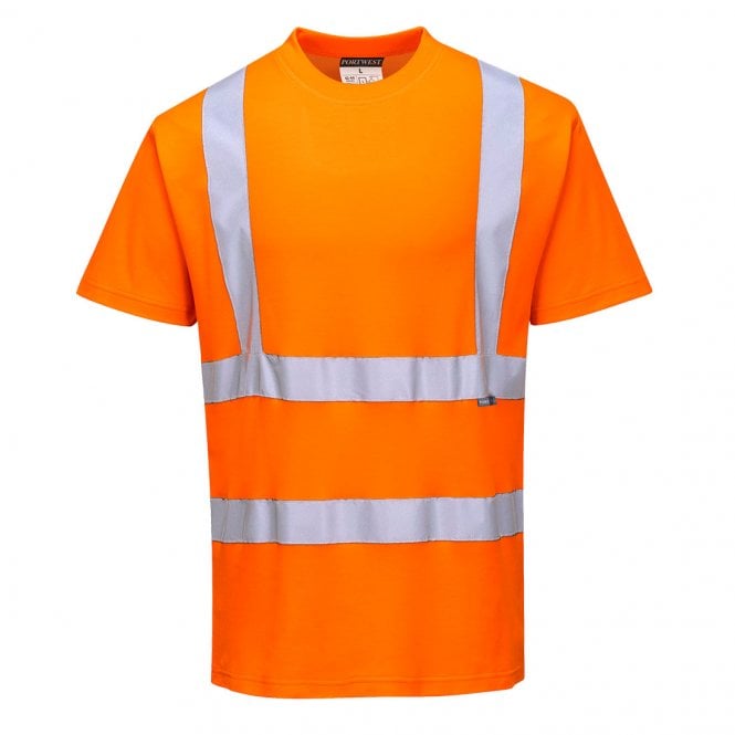 Portwest Hi-Vis Cotton Comfort T-Shirt S/S