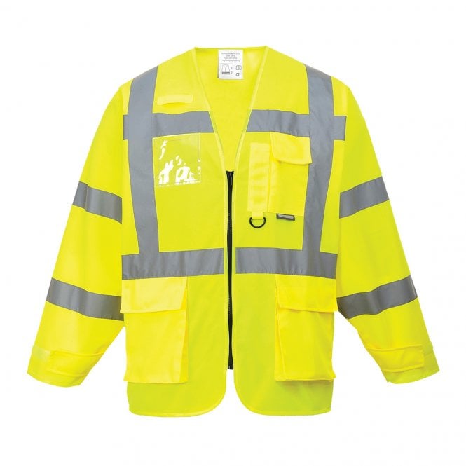 Portwest Hi-Vis Executive Jacket - Yellow