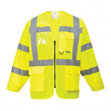 Hi-Vis Executive Jacket - Yellow