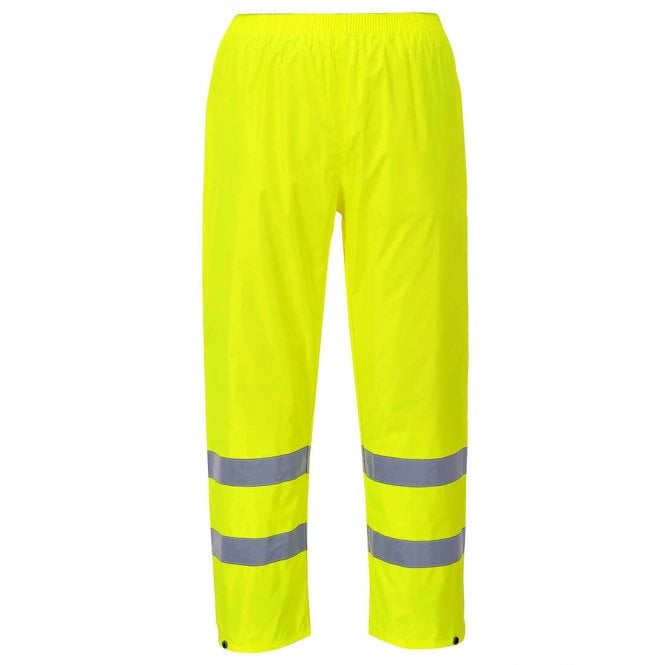 Portwest Hi-Vis Rain Trousers - Yellow