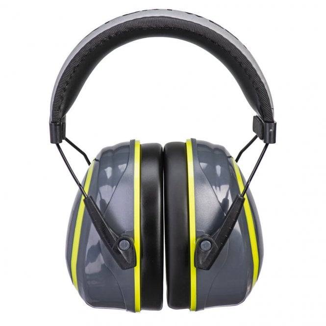 Portwest HV Extreme Ear Defenders Medium - Grey/Yellow