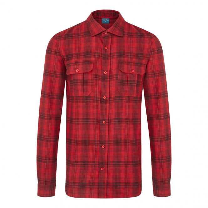Portwest KA3 Check Shirt - Red