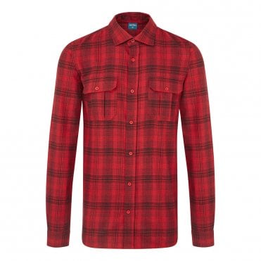 KA3 Check Shirt - Red