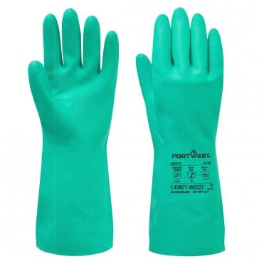 Nitrosafe Chemical Gauntlet - Green - Pack of 12