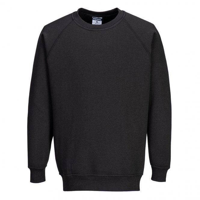 Portwest Roma Sweatshirt - Black
